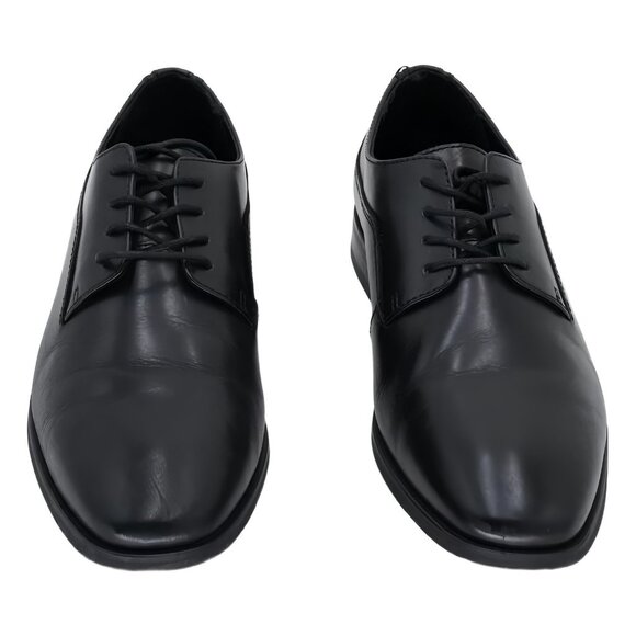 Alfani Jefferson Men\'s Lace-Up Oxfords Black 10M